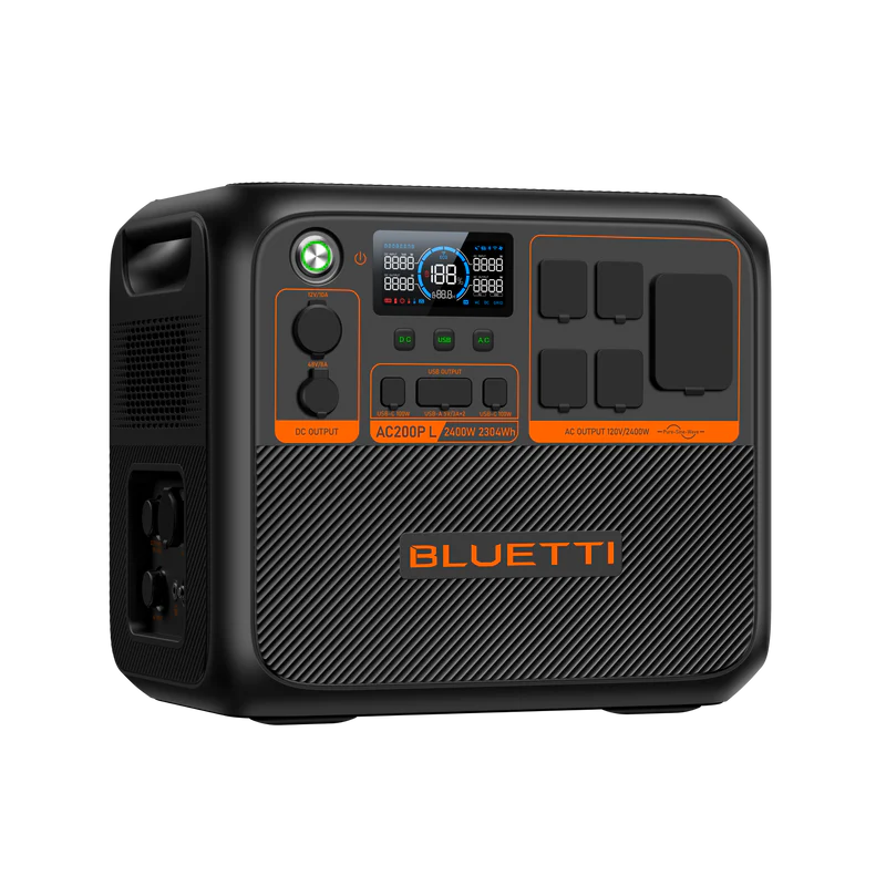 BLUETTI AC200PL Portable Power Station | 2,400W and 2,304Wh