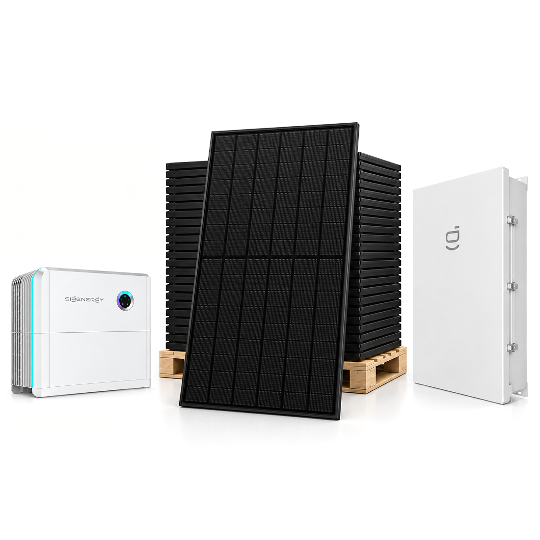 8.9kW solar kit with 20 Hanersun all-black panels, Sigenergy SigenStor battery and Energy Controller, and Sigen LoadHub