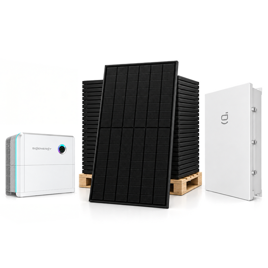 8.9kW solar kit with 20 Hanersun all-black panels, Sigenergy SigenStor battery and Energy Controller, and Sigen LoadHub