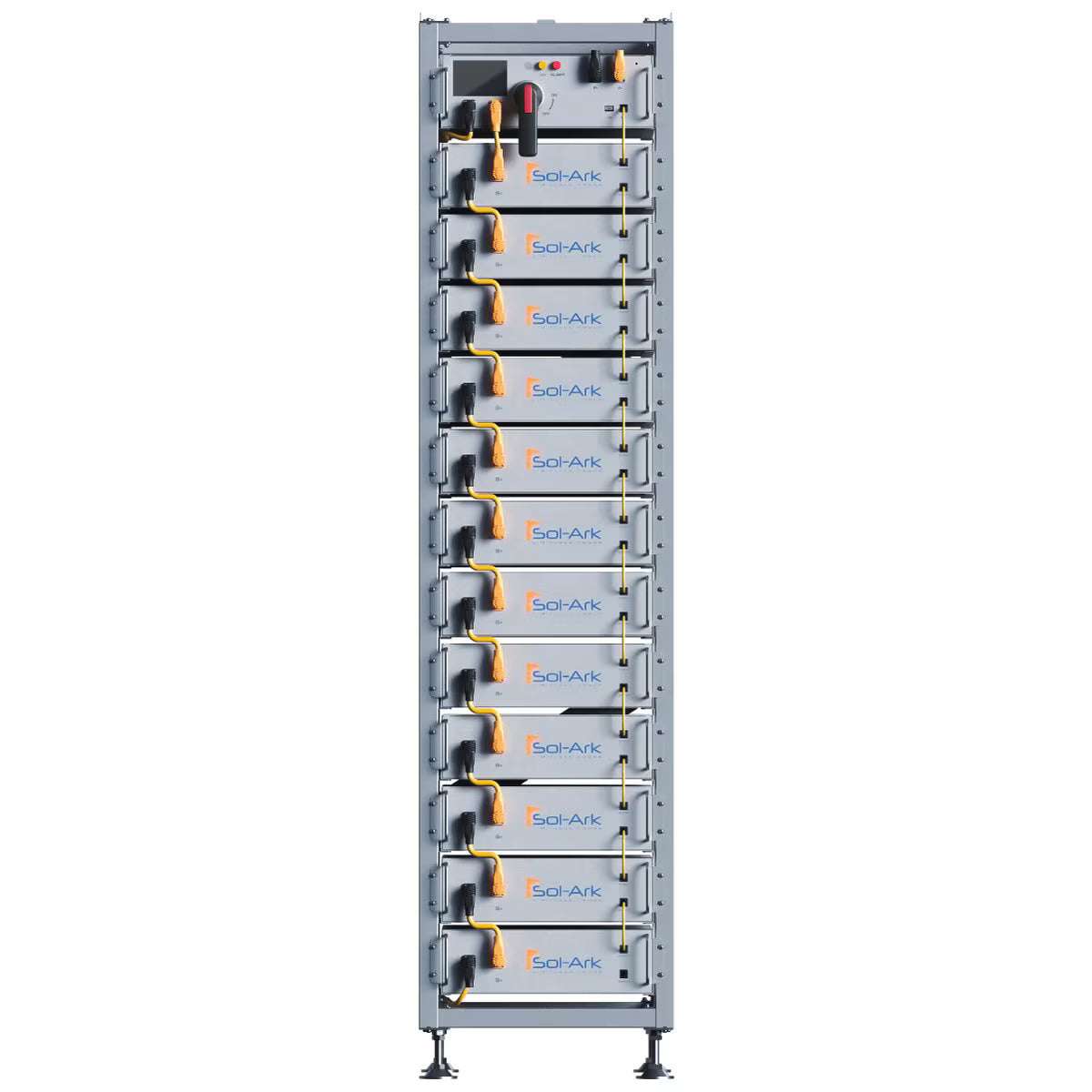 Sol-Ark 60kWh 480V Lithium Iron Phosphate Battery Bank (Indoor Use) L3-HV-60KWH