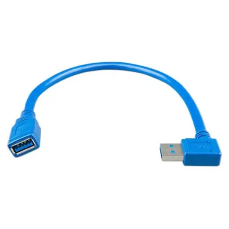 Victron USB extension cable 0,3m one side right angle (for Color Control in wall mountenclosure)