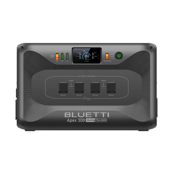 BLUETTI Apex 300 Portable Power Station, 2.7kW Expandable Battery Backup APEX300