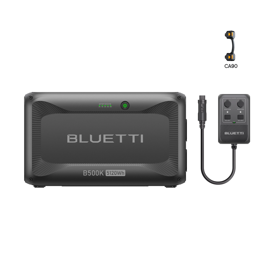 BLUETTI Apex 300 + B500K LifePO4 Battery + Hub D1 Bundle – 3kW Portable Power System with 5kWh Capacity