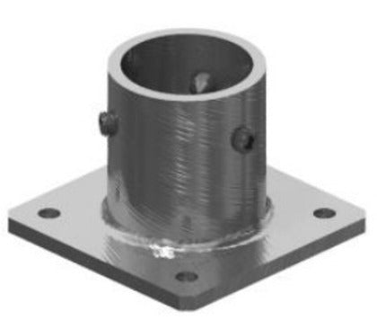 SunModo Base Plate Steel 2" Pipe BASE-PIPE-20