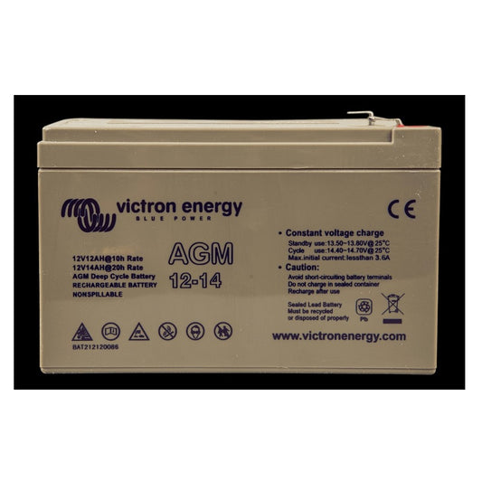 Victron BAT212120086 12V/14Ah AGM Deep Cycle Batt.