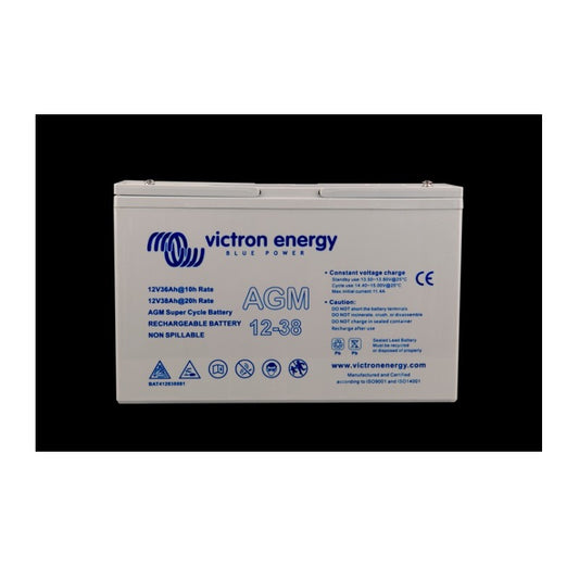 Victron BAT412038081 12V38Ah AGM Super Cycle Batt. (M5)