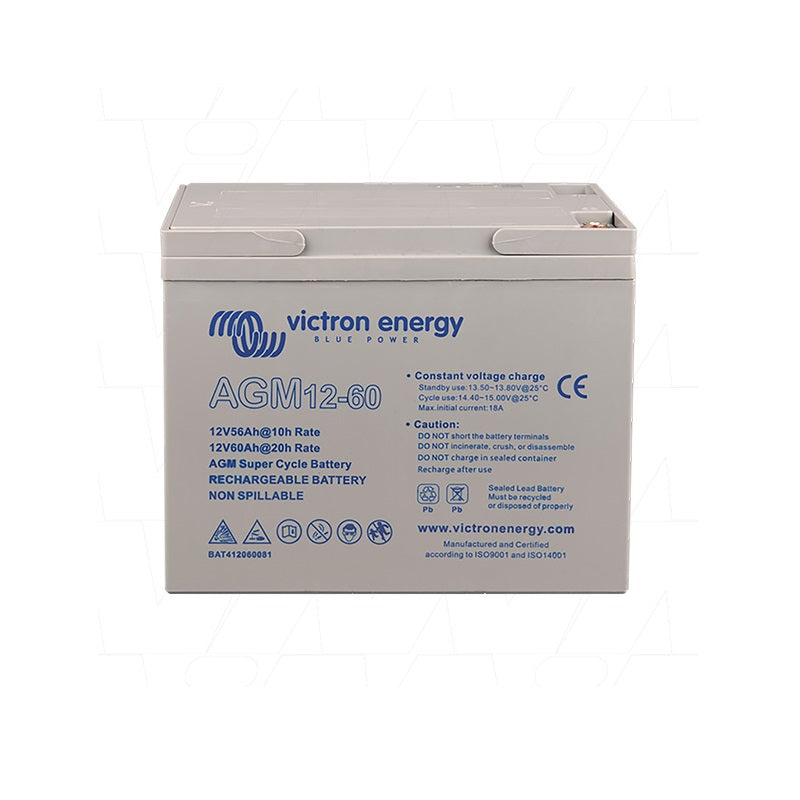 Victron BAT412060081 12V60Ah AGM Super Cycle Batt. (M5)