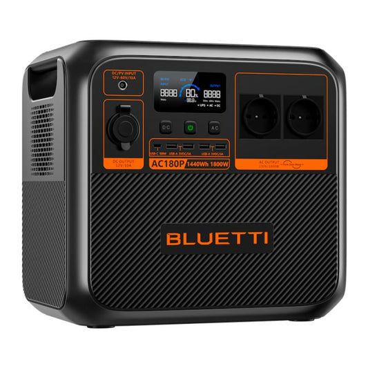 BLUETTI AC180 Solar Portable Power Station | 1,800W 1,152Wh