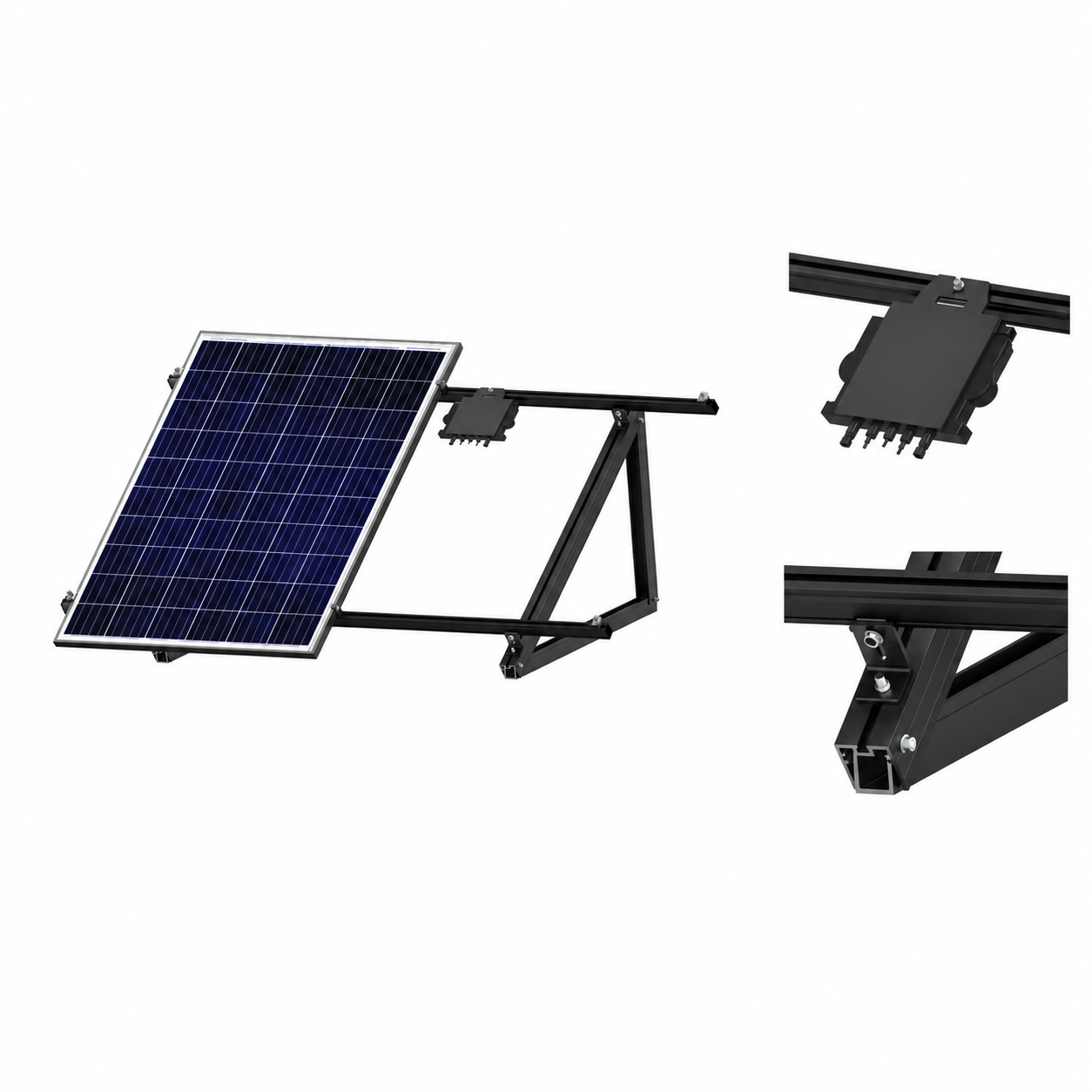 810W Plug In Solar Kit – with APsystems EZ1 Microinverter & SunModo Ra ...