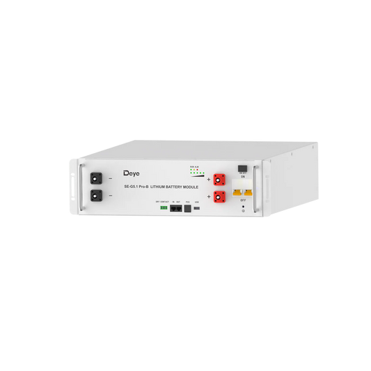 Deye 5.12 kWh LiFePO₄ Battery for Residential Energy Storage SE-G5.1PRO-B