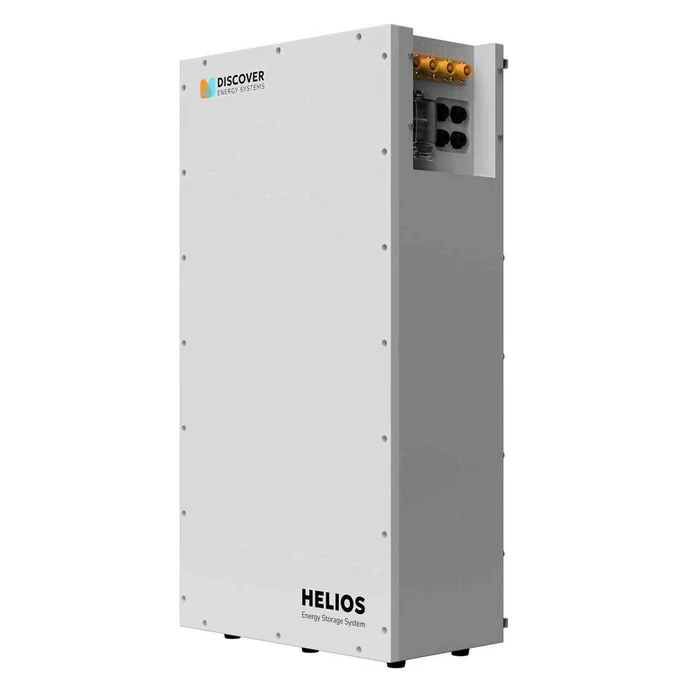 HELIOS energy storage system on a white background
