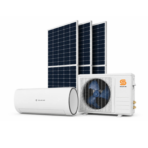 ECOSOLARIS 12K Hybrid Solar Mini Split Solar Panel Kit (1065W)