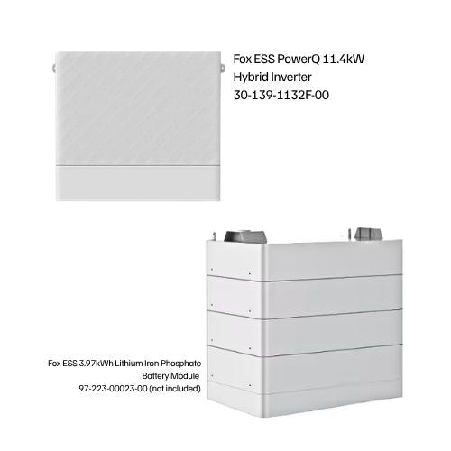 Fox ESS PowerQ 11.4kW Hybrid Inverter 30-139-1132F-00