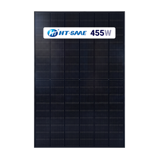 HT-SAAE Solar 455W (Pallet of 36) N-Type TOPCon Bifacial Dual-Glass Solar Panel HT54-18X(ND)-F 455W