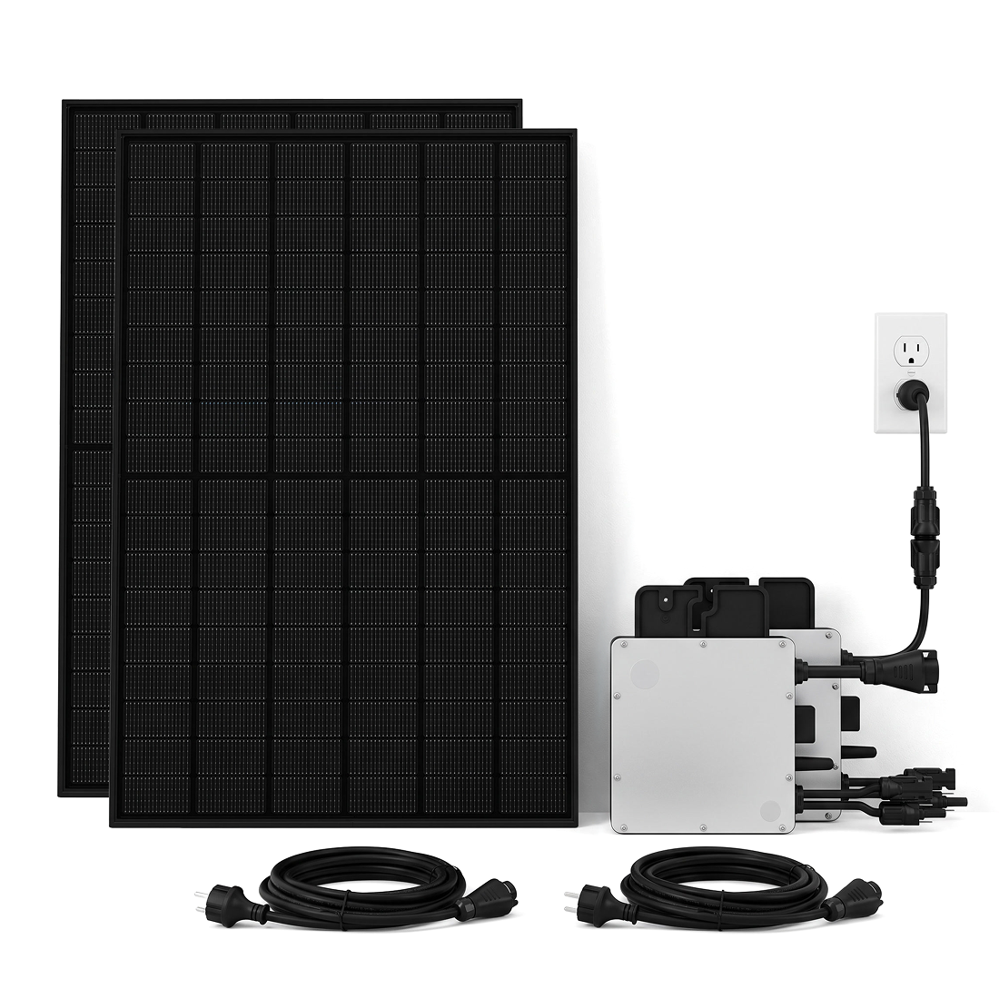 880W Plug-In Solar Kit w/ Hoymiles Microinverters + Hanersun Panels | Home Solar Kit