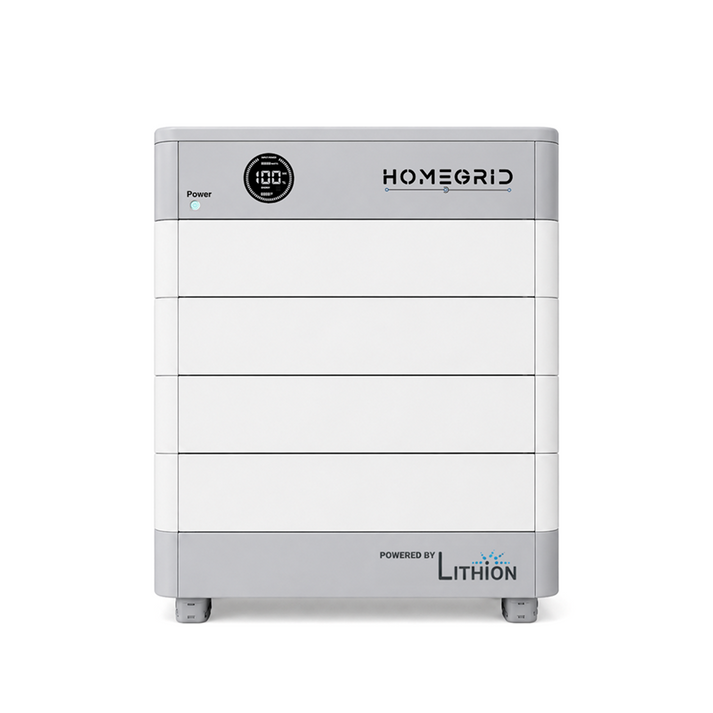 HomeGrid Stack'd 19.2 kWh - (4) 48V Lithium Battery Standard All Weath ...