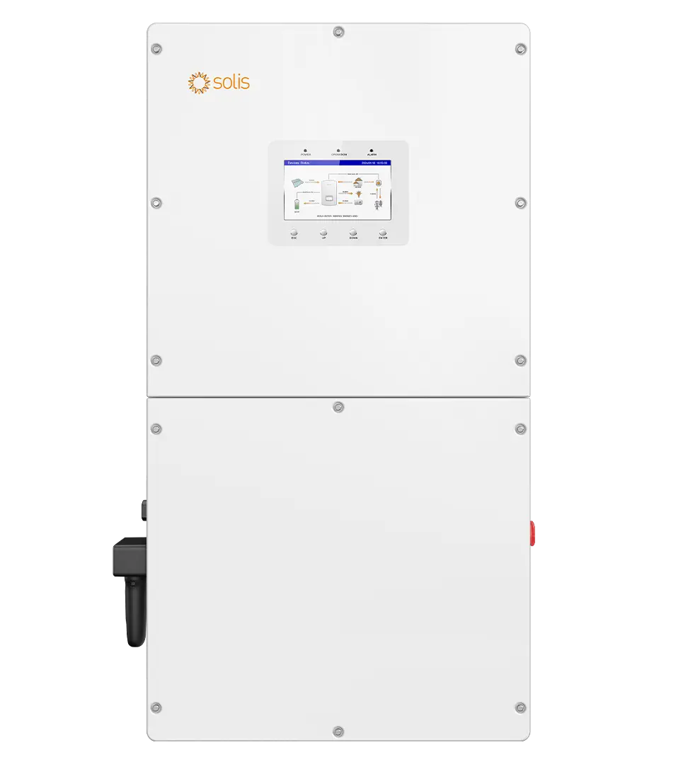 Solis 60kW Three-Phase Hybrid Inverter – 480V 4 MPPT 10-Year Warranty | S6-EH3P60K04-NV-YD-H-US