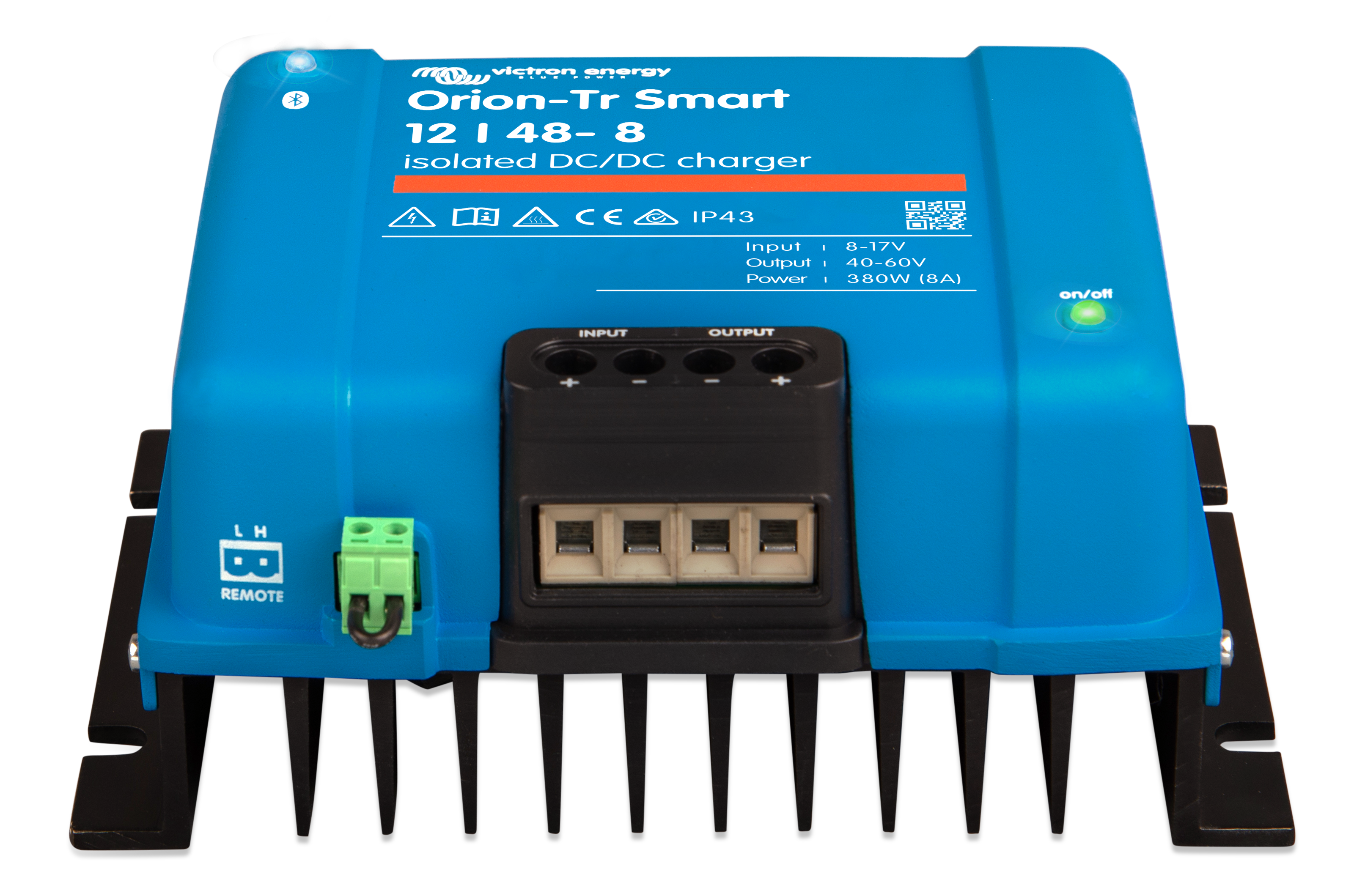 Victron Energy Orion-Tr Smart 12V to 48V 8A 380W Isolated DC-DC Charger – ORI124838120