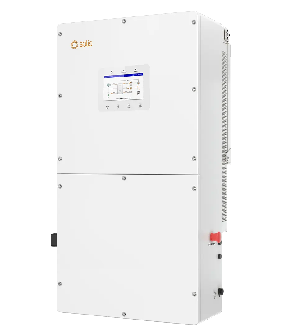 Solis 60kW Three-Phase Hybrid Inverter – 480V 4 MPPT 10-Year Warranty | S6-EH3P60K04-NV-YD-H-US