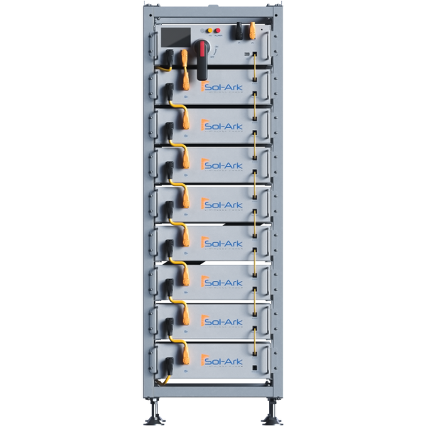Sol-Ark 60kWh 480V Lithium Iron Phosphate Battery System (Outdoor) L3-HVR-60KWH