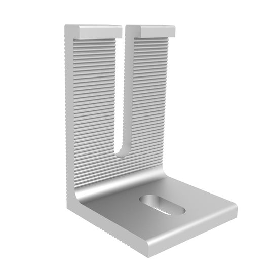 SunModo L-Foot Open 3" Silver LFT-OPEN-3-S