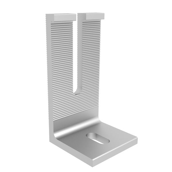 SunModo L-Foot Open 4" Silver LFT-OPEN-4-S