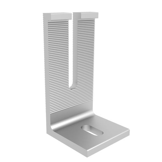 SunModo L-Foot Open 4" Silver LFT-OPEN-4-S