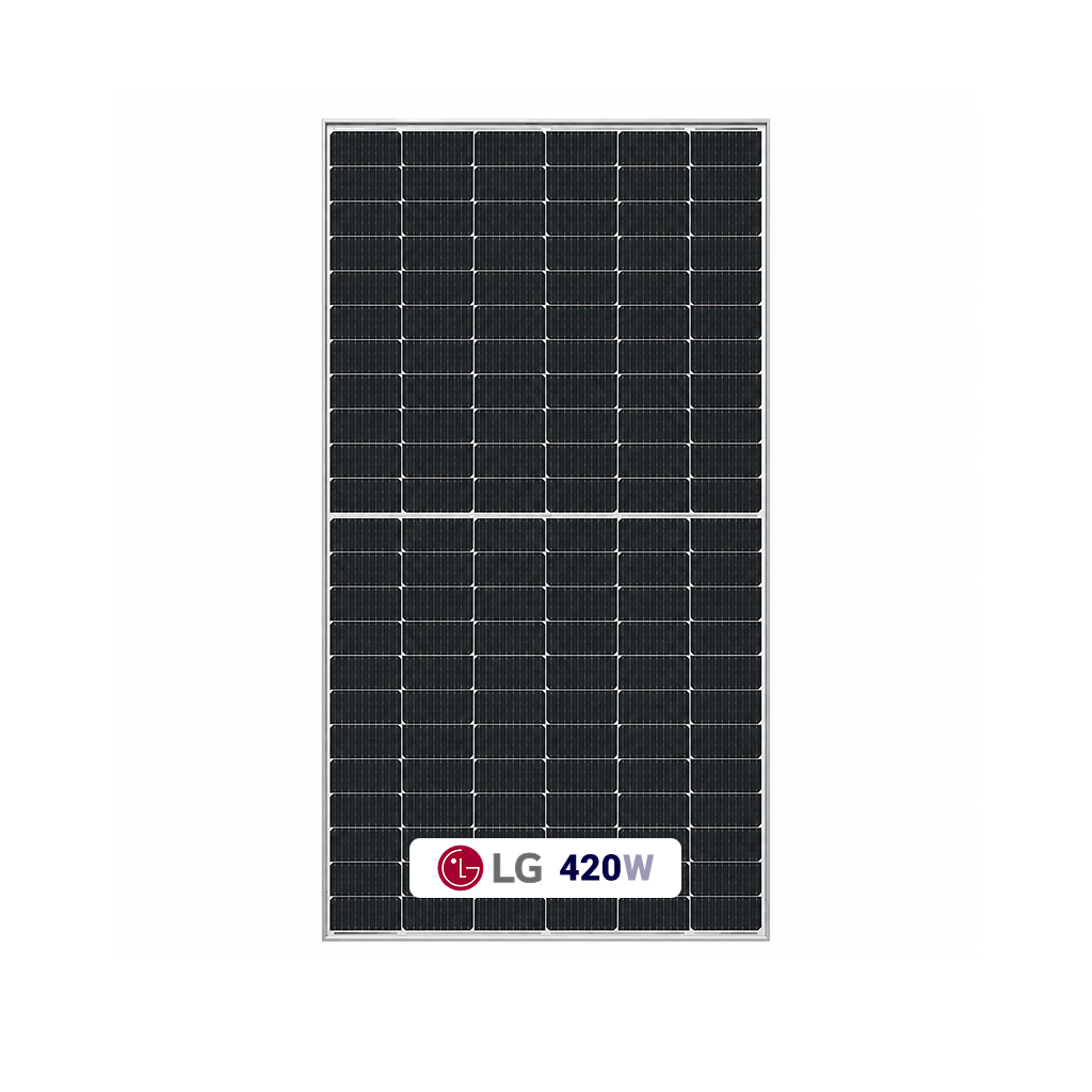 LG 420W NeON2 (Pallet of 25) N Type Solar Panel LG420N2W-V5