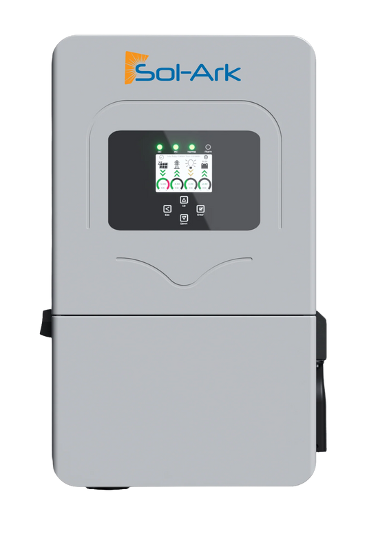 Sol-Ark Limitless Hybrid Inverter | 12kW Output / 19.2kW Solar Input | 48V Battery Ready 12K-2P-LL