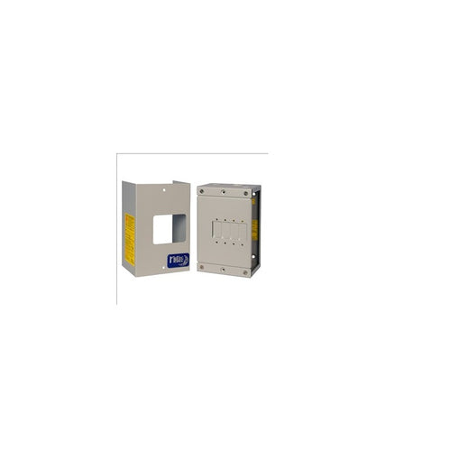 MidNite Solar Aluminum DC Circuit Breaker Enclosure, 4-Slot – MNEDCQUAD