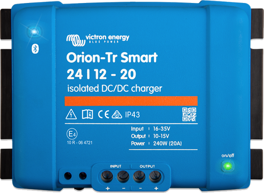Victron Energy Orion-Tr Smart 48V to 12V 20A 240W Isolated DC-DC Charger – ORI481224120
