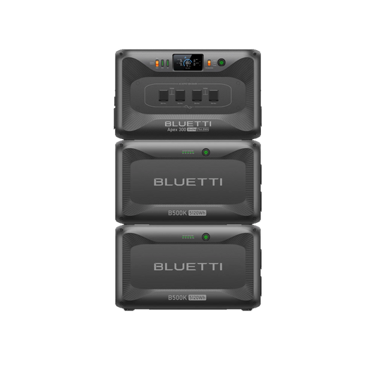 Bluetti Apex 300 + 2 B500K Expansion Battery Bundle