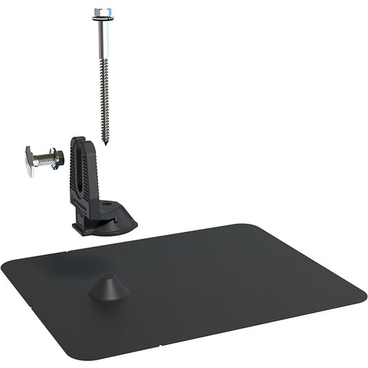 Pegasus Solar Comp L-foot Black Flashing (1 pc) PSCR-UBBDT