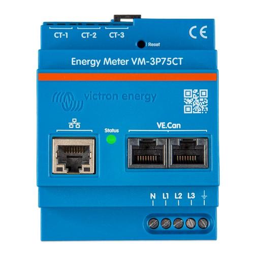 Victron Energy VM-3P75CT Three-Phase Energy Meter – REL200300100