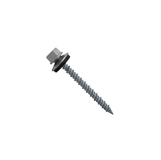 S-5! Roof Screw S-5 - Screw, 1/4-14 x 1-1/2' #2 Self Drill Point ZAC 3/8' AF Zinc al