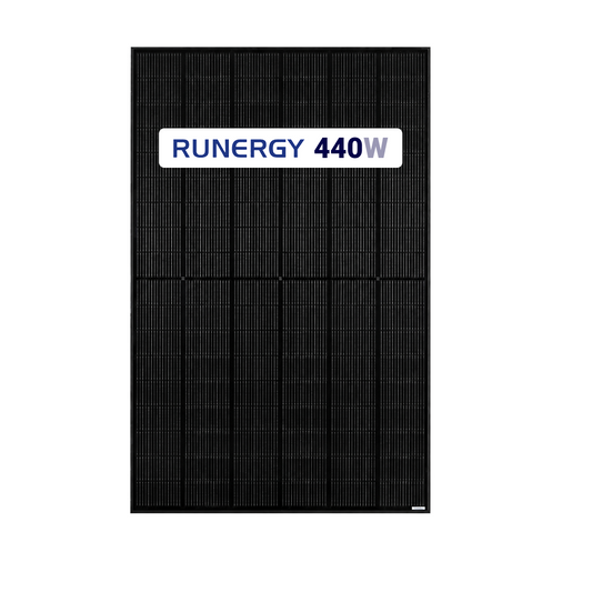 Runergy 440W N-Type Bifacial Dual Glass Solar Panel HY-DH108N8B-440