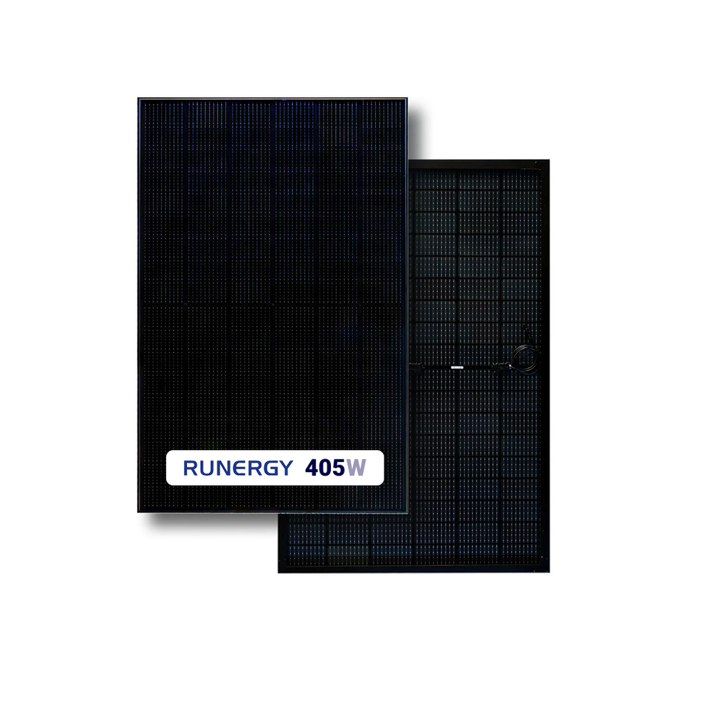 Runergy 405W Bifacial Solar Panel HY-DH108P8B – US Solar Supplier