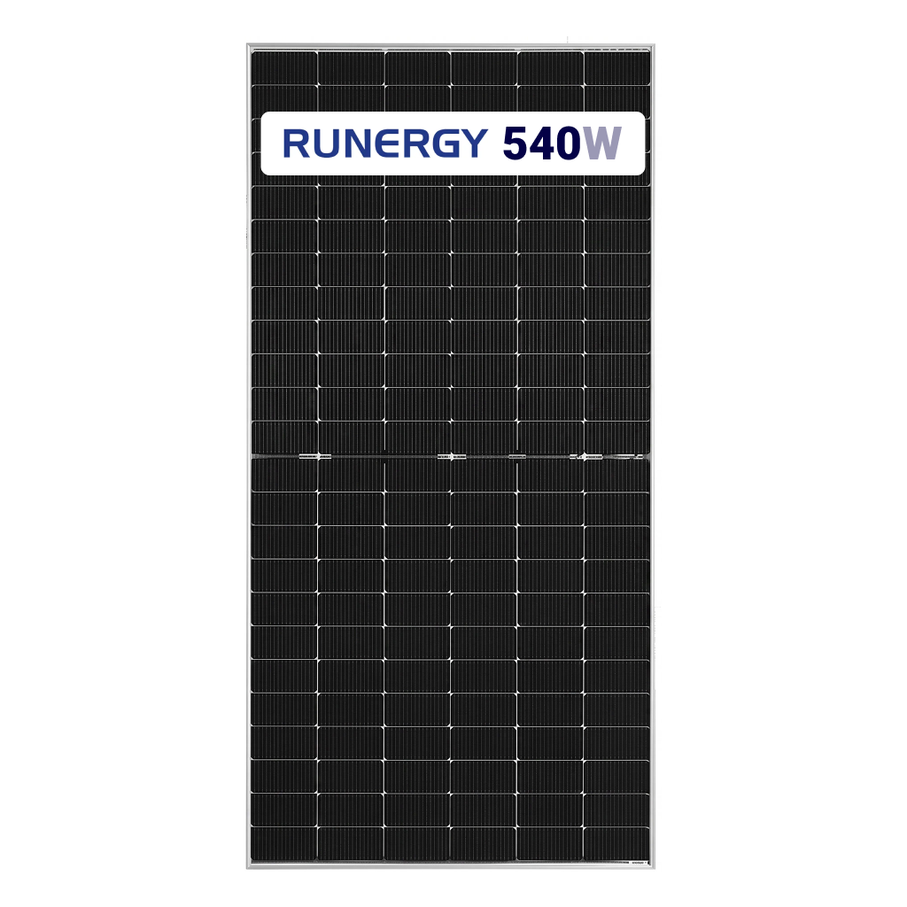 Runergy 540W (Pallet of 36) Solar Panels P Type Bifacial Dual Glass HY-DH144P8-540