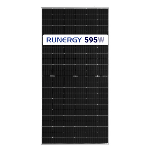 Runergy 595W (Pallet of 31) N-Type Bifacial Dual Glass Solar Panels HY-DH144N8 595W B GRADE