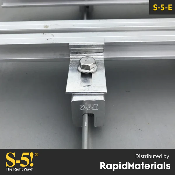 S-5! S-5-E Clamp Standing Seam Metal Roof Clamp