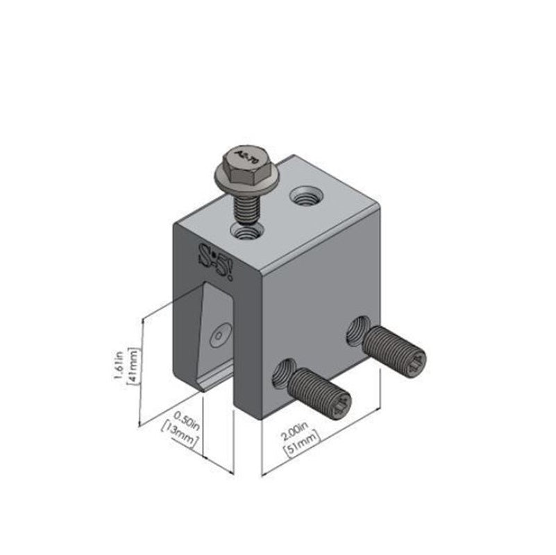 S-5! S-5-N Mini 1.5 (No Bolt) Mounting Clamp