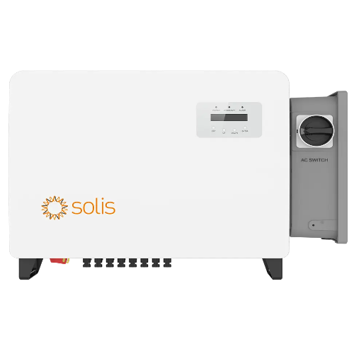 Solis 30kW 208V 3-Phase Grid-Tie Solar Inverter w/ Tigo – S6-GC30K-LV-US-RSS
