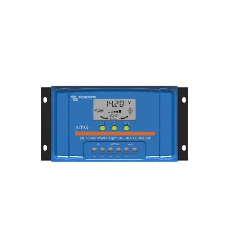 Victron SCC010005050 BlueSolar PWM-LCD&USB 12/24V-5A