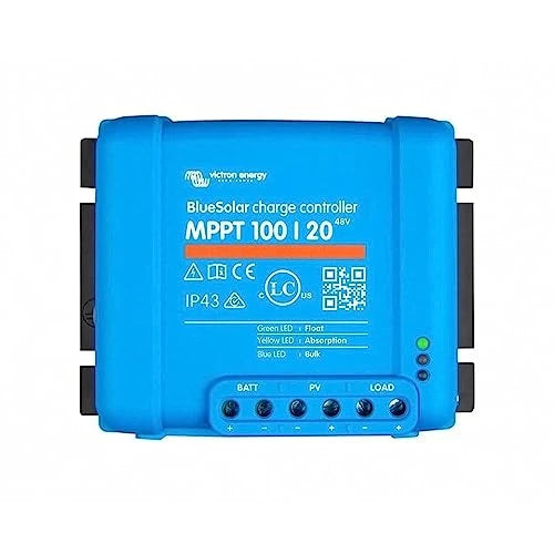 Victron Energy BlueSolar MPPT 100/20 Solar Charge Controller 12/24/48V 20A SCC110020170R