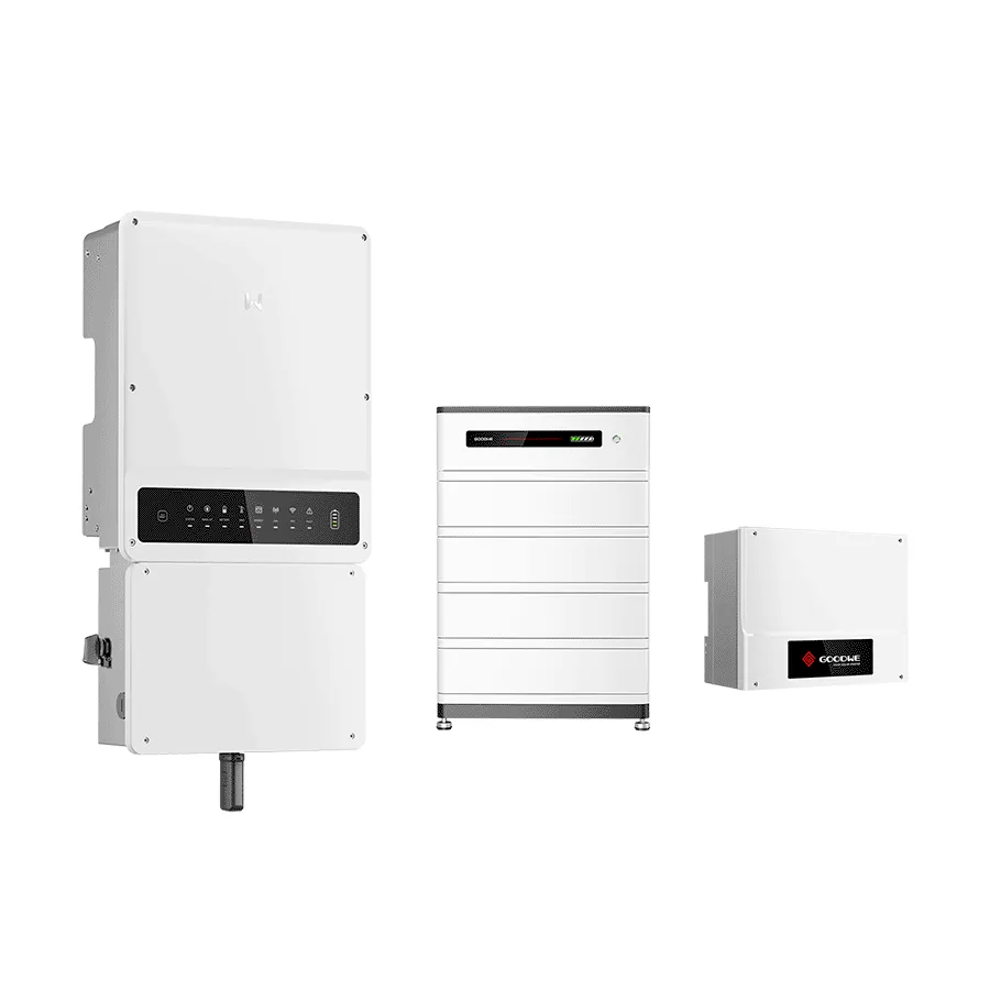 GoodWe A-ES 9.6kW Hybrid Inverter with GoodWe Lynx 12.8 kWh Battery FH-US High Voltage Battery —Bundle