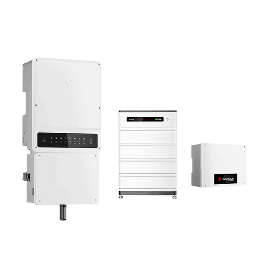 GoodWe A-ES 9.6kW Hybrid Inverter with GoodWe Lynx 12.8 kWh Battery FH-US High Voltage Battery —Bundle