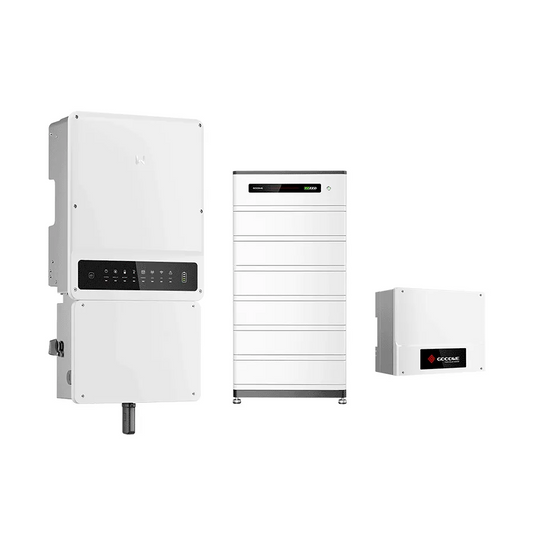 GoodWe A-ES 9.6kW Hybrid Inverter with GoodWe Lynx 19.2 kWh Battery FH-US High Voltage Battery —Bundle