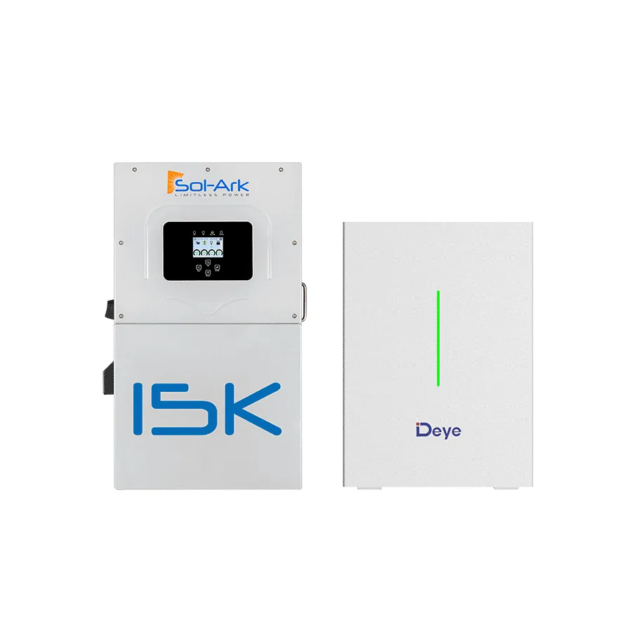 Sol-Ark 15kW Hybrid Inverter with Deye RW-F10.2 - Bundle