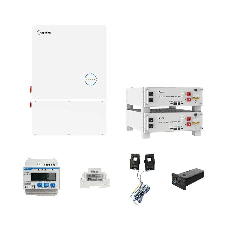 Hoymiles 11.5kW Hybrid Inverter +  Deye 10.2kWh SE-G5.1 Pro-B LifePO4 Lithium Battery —  Bundle