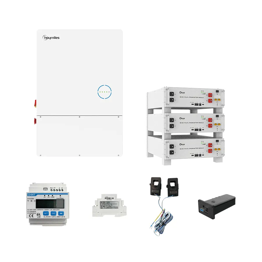 Hoymiles 11.5kW Hybrid Inverter +  Deye 15.4kWh SE-G5.1 Pro-B LifePO4 Lithium Battery —  Bundle